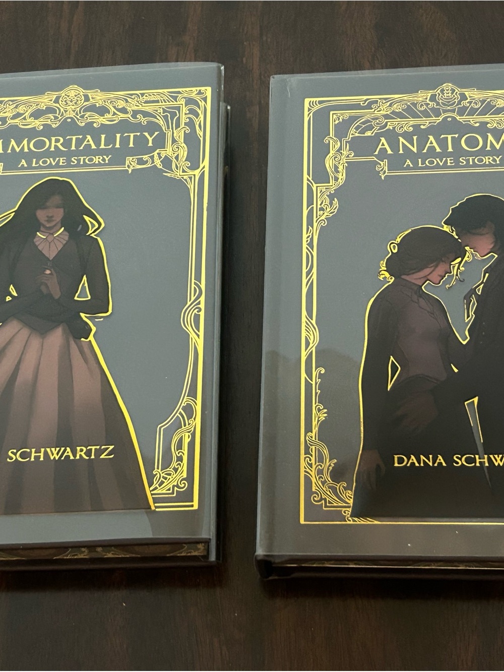 Bookish Box Edition of Anatomy & Immorality (duology) by Dana Schwartz